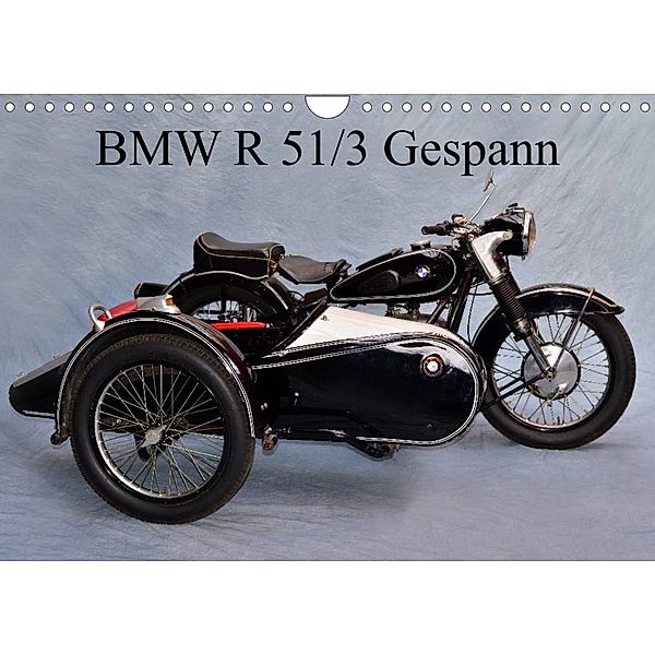 BMW R 51/3 Gespann (Wandkalender 2023 DIN A4 quer), Ingo Laue