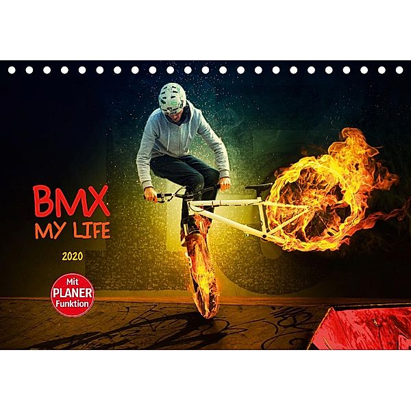 BMX My Life (Tischkalender 2020 DIN A5 quer), Dirk Meutzner