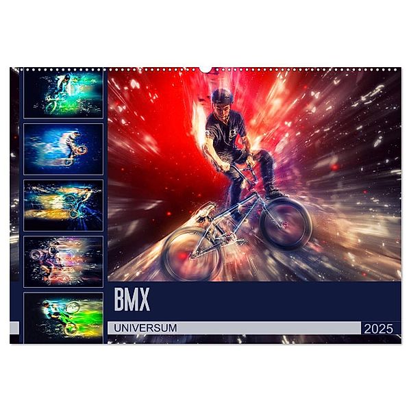 BMX Universum (Wandkalender 2025 DIN A2 quer), CALVENDO Monatskalender, Calvendo, Dirk Meutzner