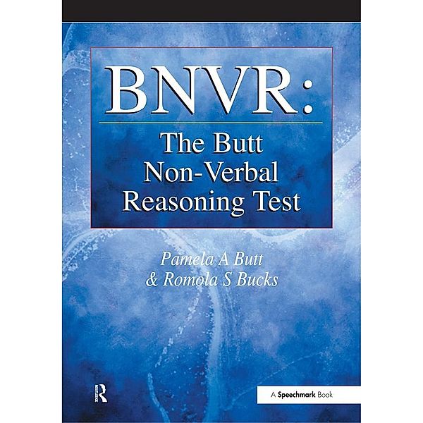 BNVR: The Butt Non-Verbal Reasoning Test, Pamela Butt, Romola Bucks