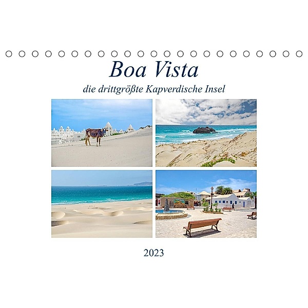Boa Vista - die drittgrößte Kapverdische Insel (Tischkalender 2023 DIN A5 quer), Nina Schwarze