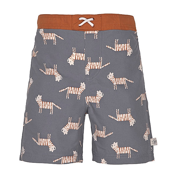 LÄSSIG Board-Shorts TIGER in grey