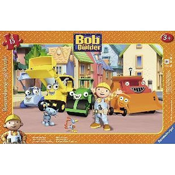 BOB: Bob und sein Team Rahmenpuzzle 15 Teile