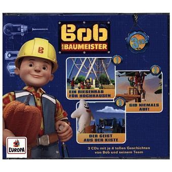 Bob, der Baumeister, 3 Audio-CDs, Bob Der Baumeister