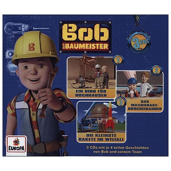 Bob der Baumeister, 3er Box.Box.4,3 Audio-CDs, Bob der Baumeister