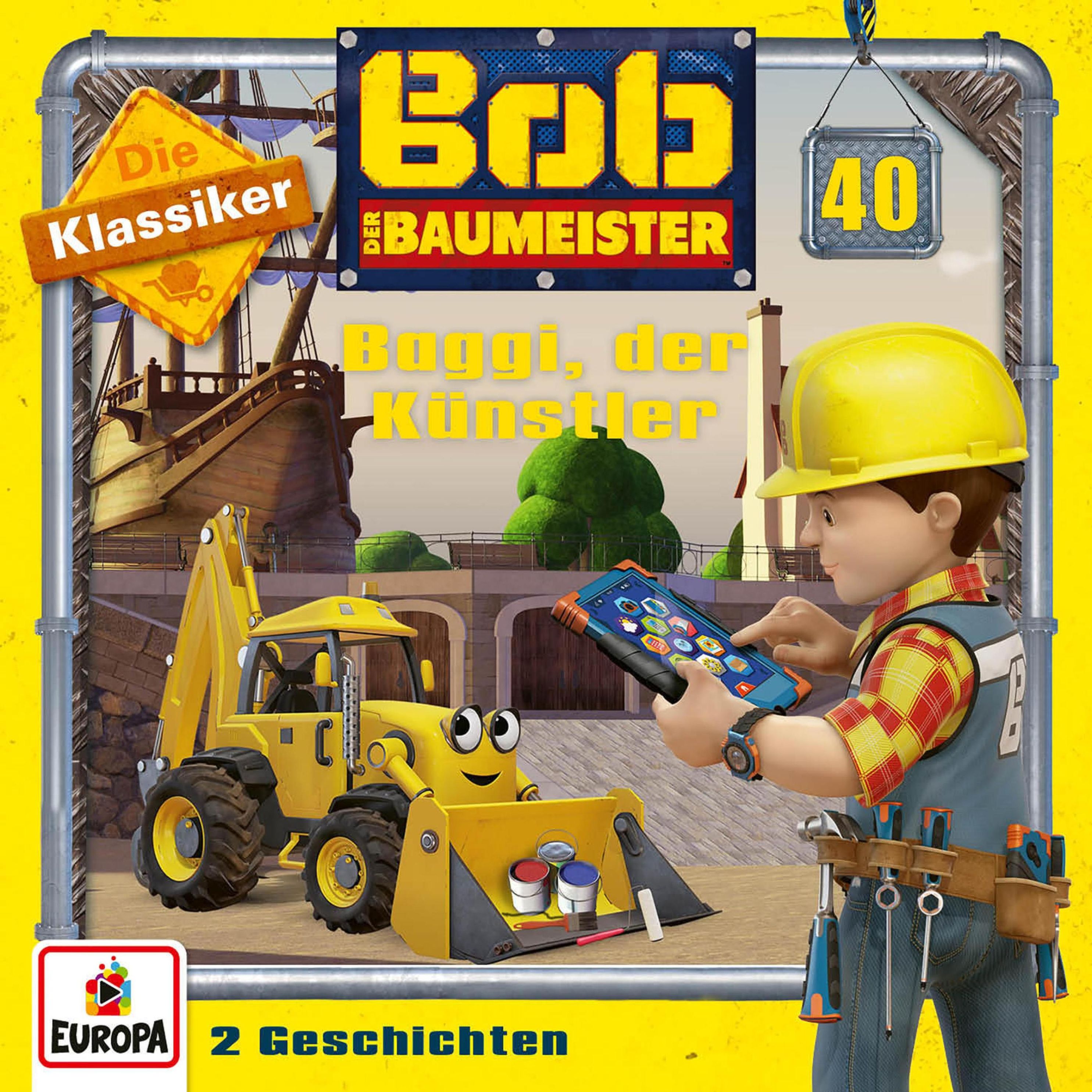 Bob der Baumeister - 40 - Folge 40: Baggi, der Künstler Die Klassiker  Hörbuch Download