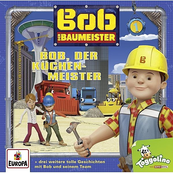 Bob, der Baumeister - Bob der Küchenmeister, 1 Audio-CD, Bob der Baumeister