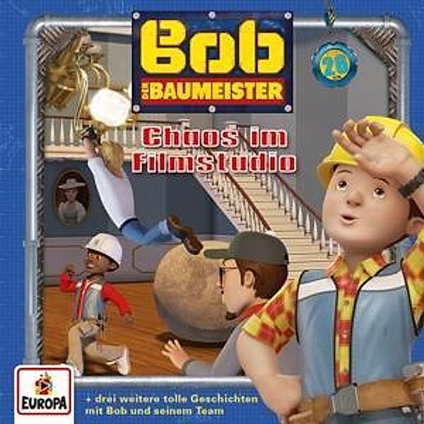 Bob der Baumeister - Chaos im Filmstudio.Tl.26,1 Audio-CD, Bob der Baumeister