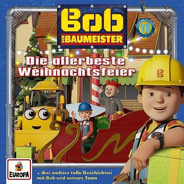 Bob der Baumeister - Die allerbeste Weihnachtsfeier,1 Audio-CD, Bob Der Baumeister