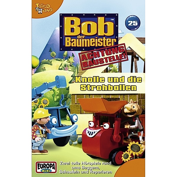 Bob der Baumeister - Knolle und die Strohballen  -Folge 25  -MC, Bob der Baumeister