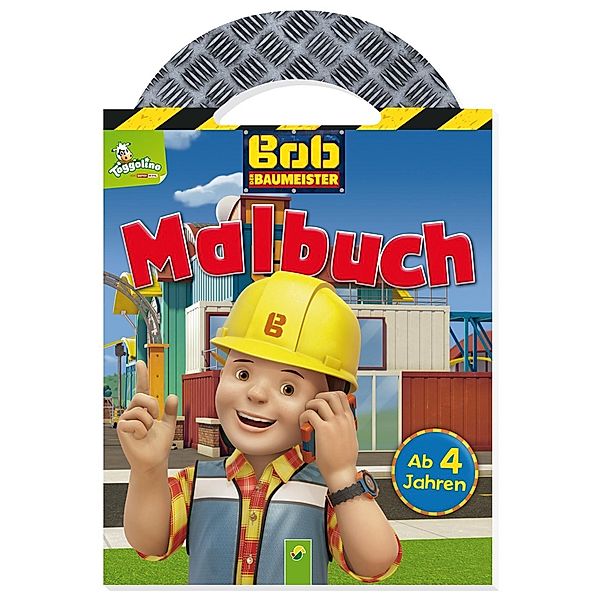 Bob der Baumeister Malbuch mit Tragegriff