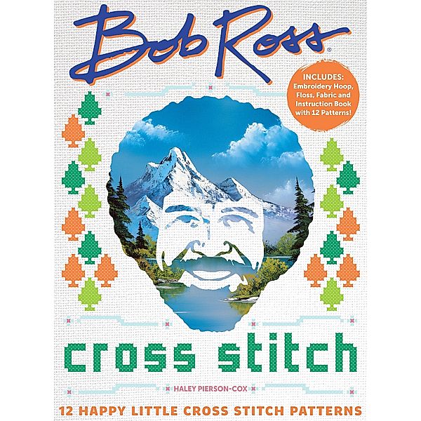 Bob Ross Cross Stitch, Haley Pierson-Cox