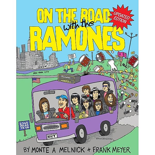 Bobcat Books: On The Road With The Ramones, MonteA Melnick, Frank Meyer