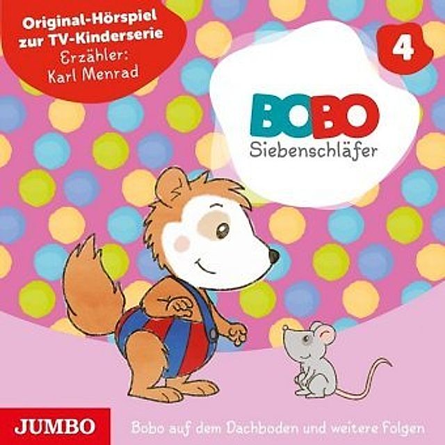 Bobo Siebenschläfer - Bobo auf dem Dachboden und weitere Folgen, Audio-CD  Hörbuch