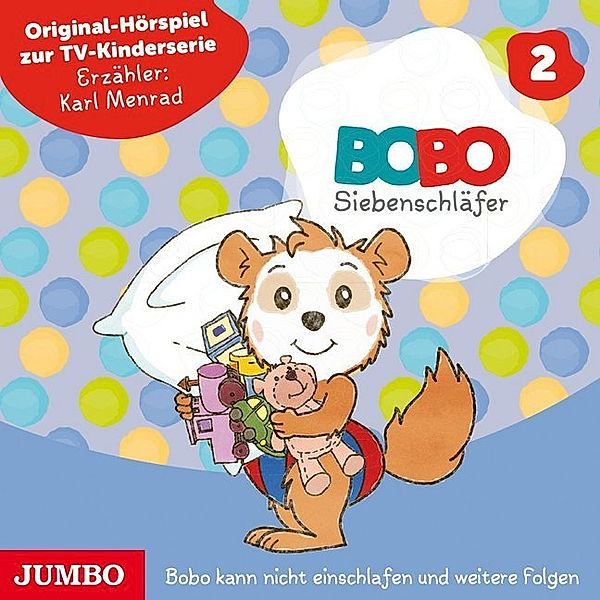 Bobo Siebenschläfer, Bobo kann nicht einschlafen und weitere Folgen,Audio-CD, Markus Osterwalder