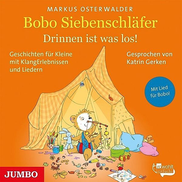 Bobo Siebenschläfer - Drinnen ist was los!,Audio-CD, Markus Osterwalder