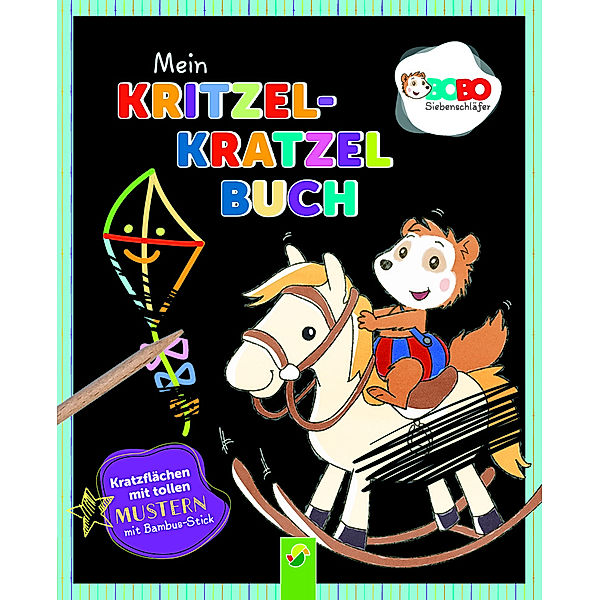 Bobo Siebenschläfer Mein Kritzel-Kratzel-Buch, Schwager & Steinlein Verlag