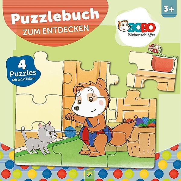 Bobo Siebenschläfer Puzzlebuch zum Entdecken, Schwager & Steinlein Verlag