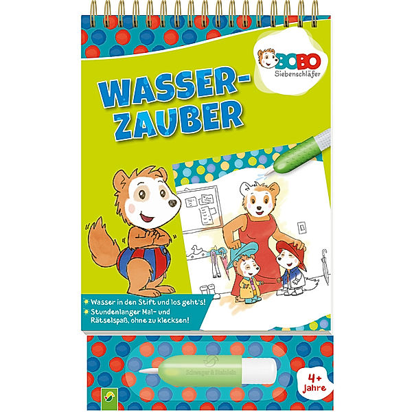 Bobo Siebenschläfer Wasserzauber: Einfach mit Wasser malen!