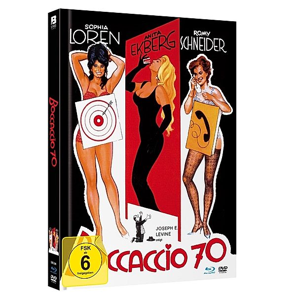 Boccaccio '70 Limited Mediabook, Sophia Loren, Romy Schneider, Anita Ekberg