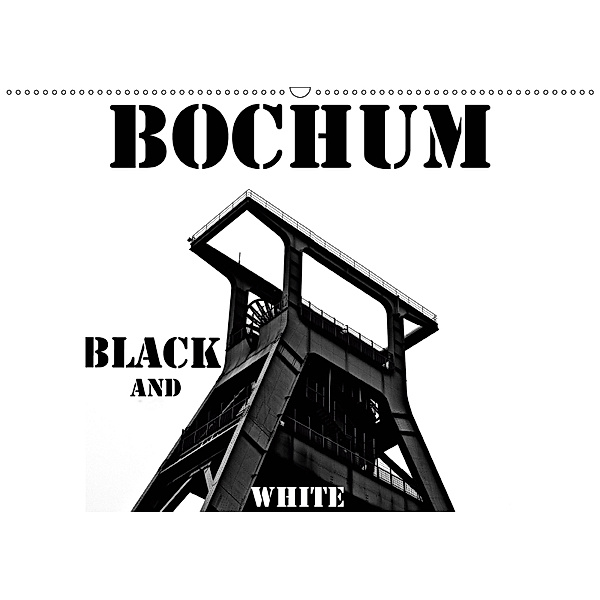 Bochum Black and White (Wandkalender 2019 DIN A2 quer), Dominik Lewald