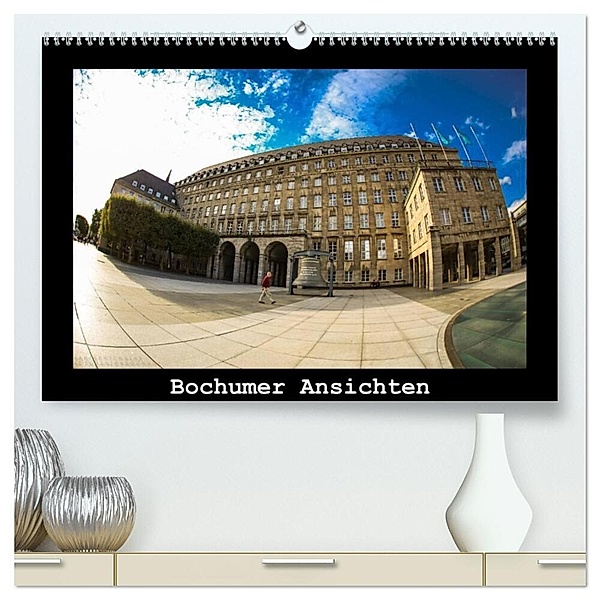Bochumer Ansichten (hochwertiger Premium Wandkalender 2024 DIN A2 quer), Kunstdruck in Hochglanz, Sabine Michalak
