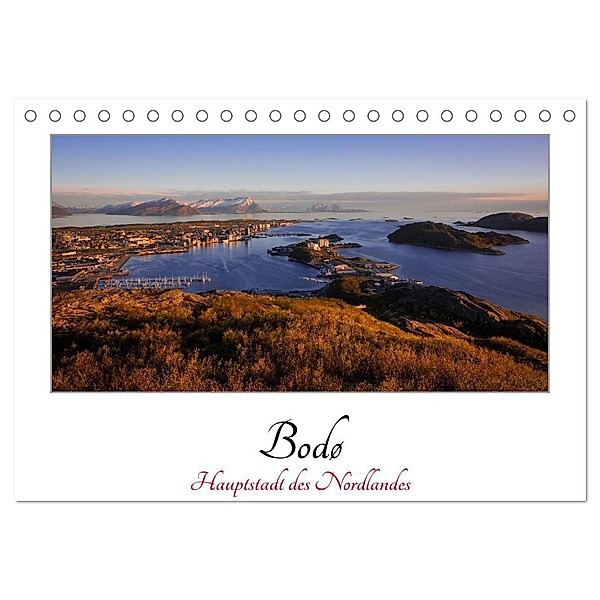 Bodø - Hauptstadt des Nordlandes / 2024 (Tischkalender 2024 DIN A5 quer), CALVENDO Monatskalender, Marcel Wenk