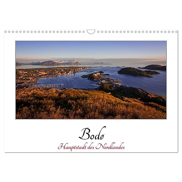 Bodø - Hauptstadt des Nordlandes / 2024 (Wandkalender 2024 DIN A3 quer), CALVENDO Monatskalender, Marcel Wenk