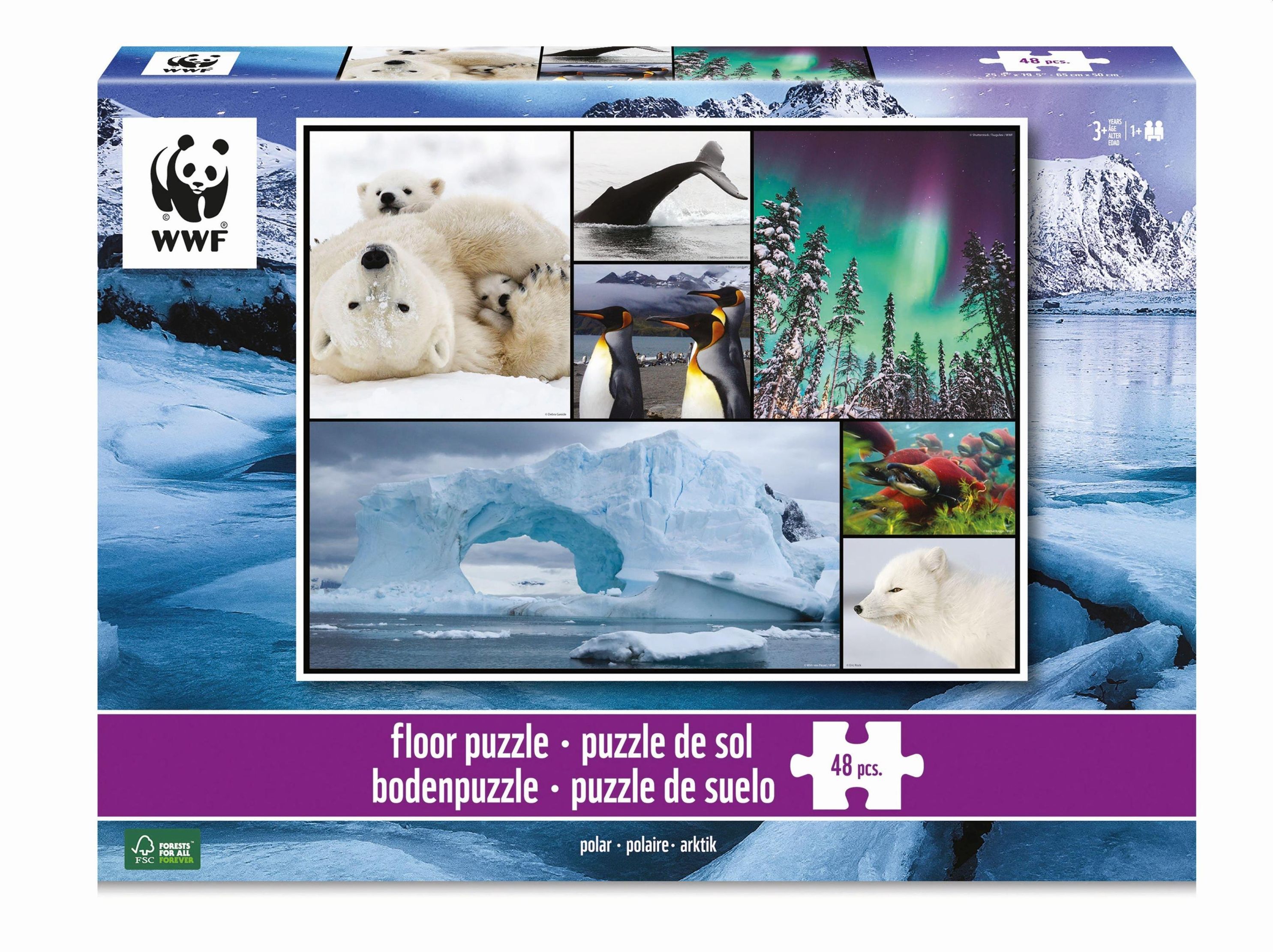 Bodenpuzzle Polar 48 Teile Puzzle jetzt bei Weltbild.de bestellen