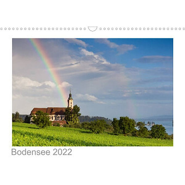 Bodensee 2022 (Wandkalender 2022 DIN A3 quer), Kalender365.com