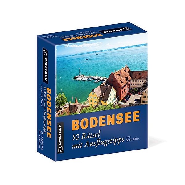 Gmeiner-Verlag Bodensee - 50 Rätsel mit Ausflugstipps (Kartenspiel), Sonja Klein