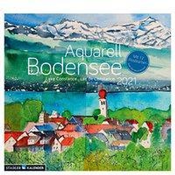 Bodensee Aquarell 2021