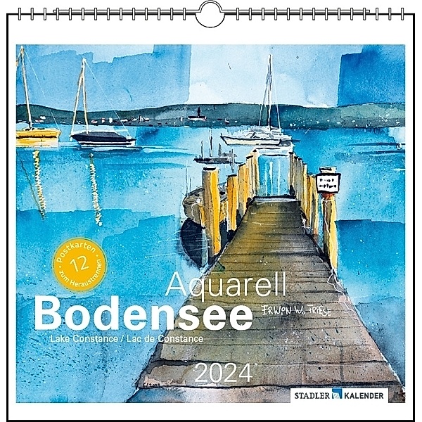Bodensee Aquarell 2024