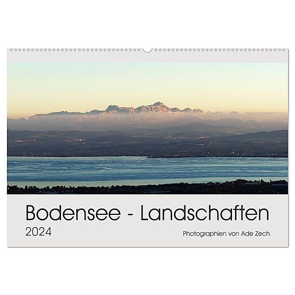 Bodensee - Landschaften (Wandkalender 2024 DIN A2 quer), CALVENDO Monatskalender, Ade Zech