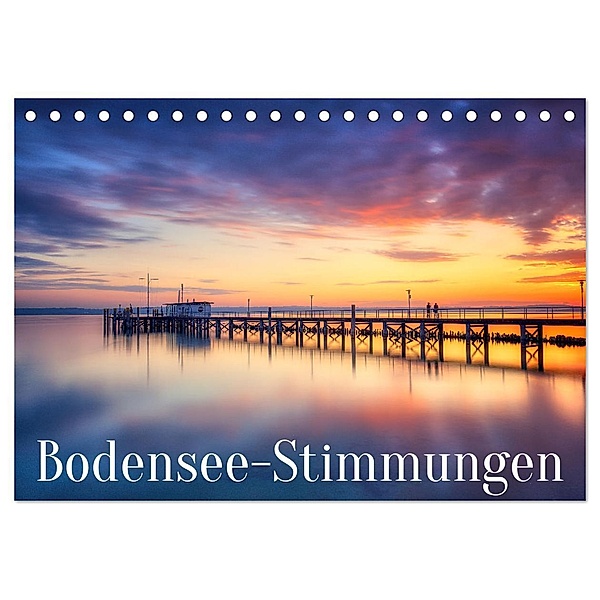 Bodensee-Stimmungen (Tischkalender 2025 DIN A5 quer), CALVENDO Monatskalender, Calvendo, Judith Kuhn