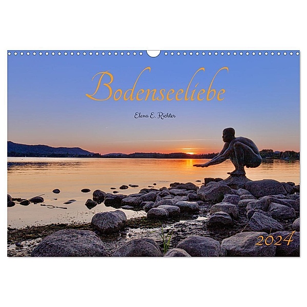 Bodenseeliebe (Wandkalender 2024 DIN A3 quer), CALVENDO Monatskalender, Elena E. Richter