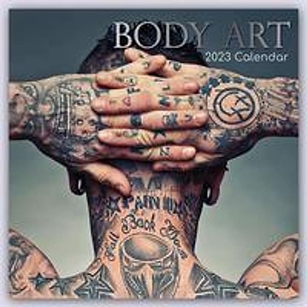 Body Art - Körperkunst 2023 - 16-Monatskalender, The Gifted Stationery Co. Ltd