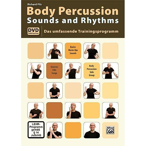 Body Percussion. Sounds and Rhythms, m. DVD, Richard Filz