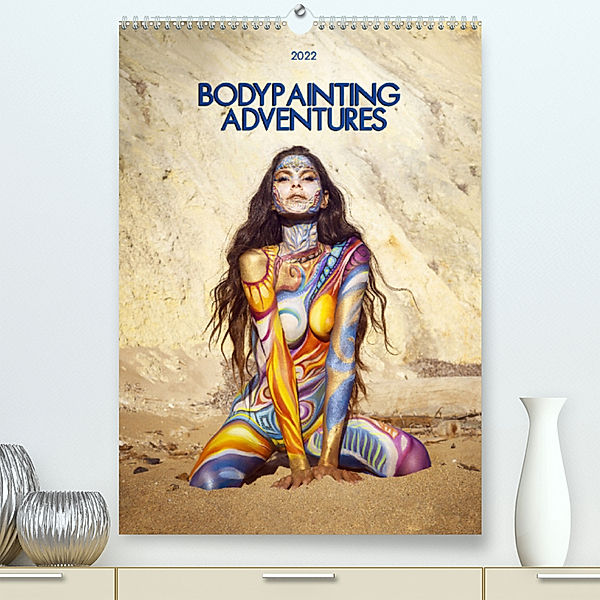 Bodypainting Adventures (Premium, hochwertiger DIN A2 Wandkalender 2023, Kunstdruck in Hochglanz), Julie Boehm