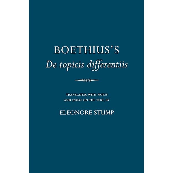 Boethius's De topicis differentiis, Boethius