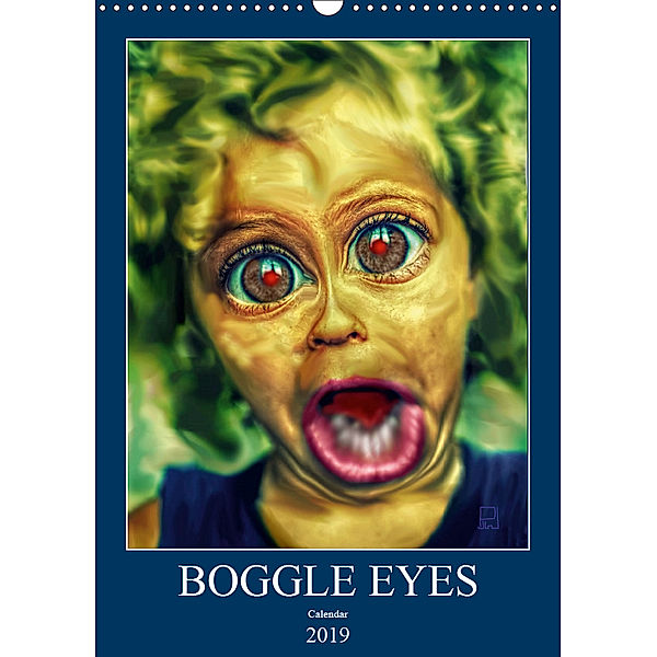 BOGGLE EYES (Wall Calendar 2019 DIN A3 Portrait), Paul White