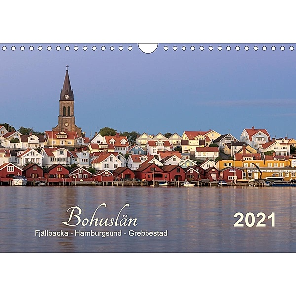 Bohuslän Fjällbacka - Hamburgsund - Grebbestad 2021 (Wandkalender 2021 DIN A4 quer), Klaus Kolfenbach