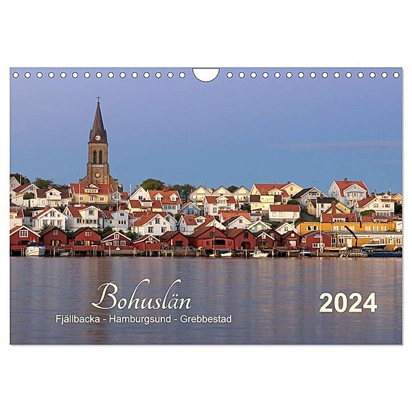 Bohuslän Fjällbacka - Hamburgsund - Grebbestad 2024 (Wandkalender 2024 DIN A4 quer), CALVENDO Monatskalender, Klaus Kolfenbach