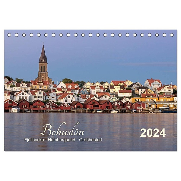 Bohuslän Fjällbacka - Hamburgsund - Grebbestad 2024 (Tischkalender 2024 DIN A5 quer), CALVENDO Monatskalender, Klaus Kolfenbach