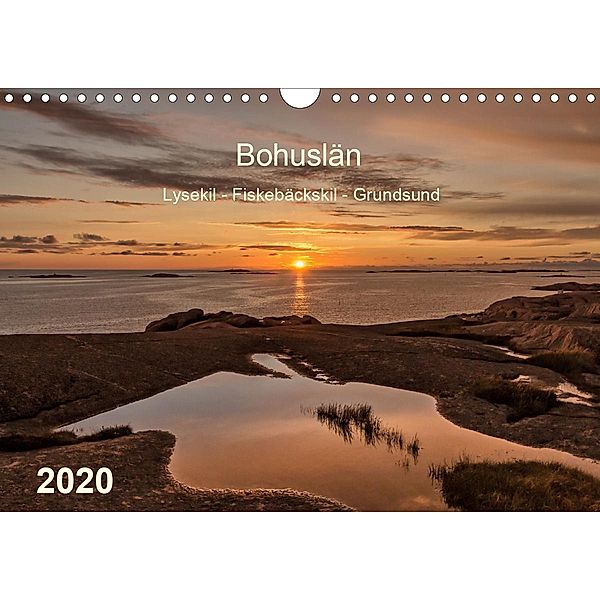 Bohuslän. Lysekil - Fiskebäckskil - Grundsund (Wandkalender 2020 DIN A4 quer), Klaus Kolfenbach