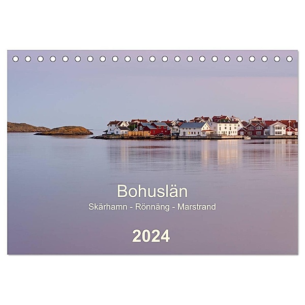 Bohuslän. Skärhamn - Rönnäng - Marstrand (Tischkalender 2024 DIN A5 quer), CALVENDO Monatskalender, Klaus Kolfenbach