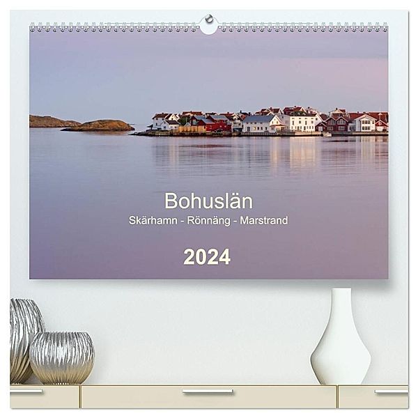 Bohuslän. Skärhamn - Rönnäng - Marstrand (hochwertiger Premium Wandkalender 2024 DIN A2 quer), Kunstdruck in Hochglanz, Klaus Kolfenbach