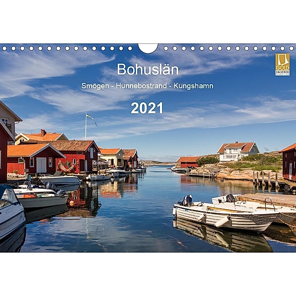 Bohuslän. Smögen - Hunnebostrand - Kungshamn (Wandkalender 2021 DIN A4 quer), Klaus Kolfenbach