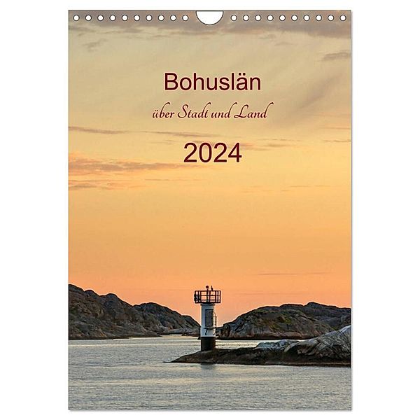 Bohuslän - über Stadt und Land (Wandkalender 2024 DIN A4 hoch), CALVENDO Monatskalender, Klaus Kolfenbach