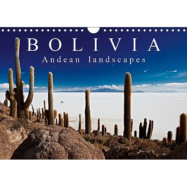 Bolivia Andean landscapes / UK-Version (Wall Calendar 2019 DIN A4 Landscape), Jürgen Ritterbach